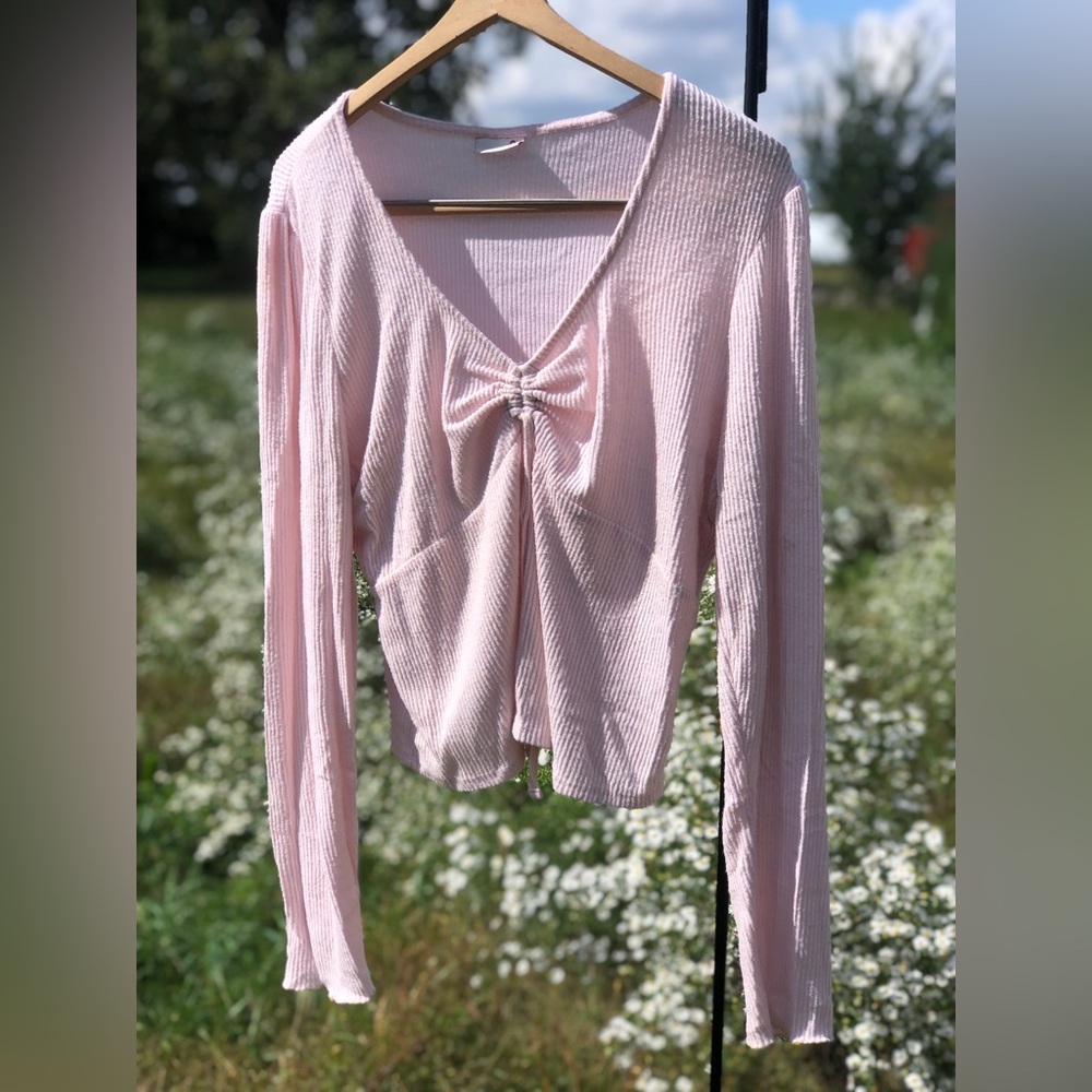 SO Cropped Summer Blouse Cottagecore Dainty Fairy Princess Feminine Coquette - Picture 5 of 12